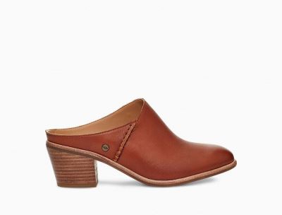 UGG Lovisa Womens High Heels Brown - AU 349BP